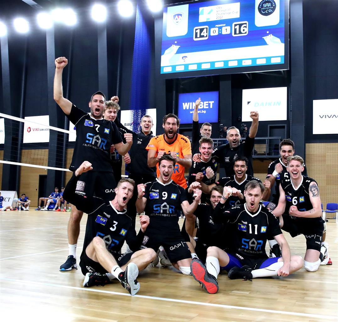 ACH Volley, Waldviertel and Amstetten book CEV Challenge Cup 8th Final tickets; Aich/Dob and Liberec fall short in CEV Cup